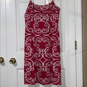 Ann Taylor strappy dress sz 4 fully lined
